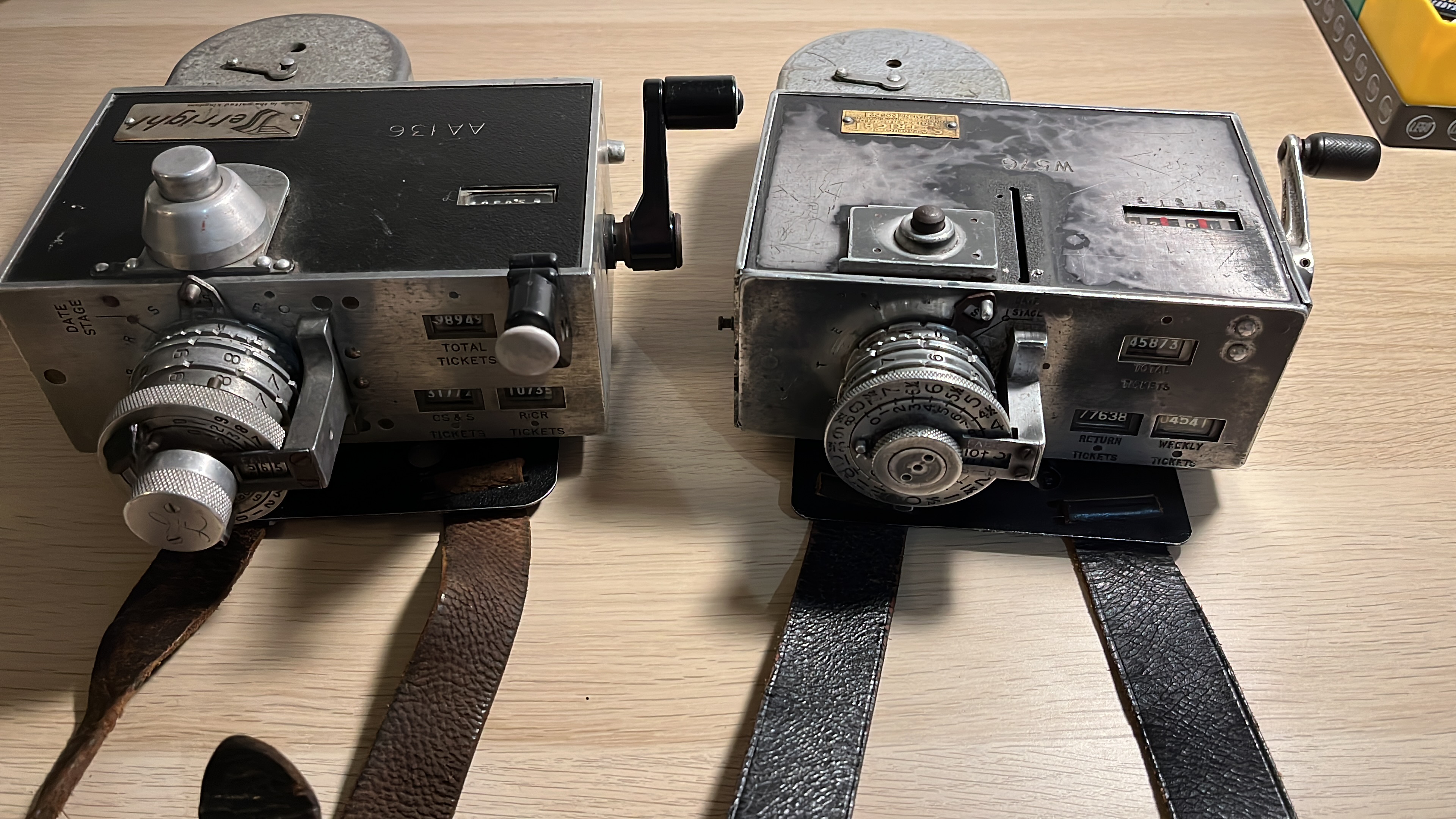 Setright ticket machine restoration